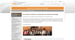 Desktop Screenshot of ktf.uni-passau.de