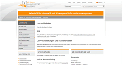 Desktop Screenshot of im.uni-passau.de