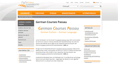Desktop Screenshot of gcp.uni-passau.de