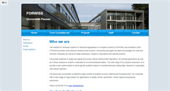 Desktop Screenshot of forwiss.uni-passau.de